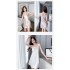 Esolo ZANZEA Women Short Sleeved Denim Mini Dress Cotton Summer Plain Sundress Plus Size #8