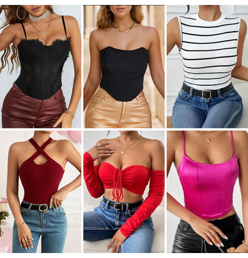 Fashion Women Tops Elegant Print Casual Tops Second-hand clothing Tail cargo Mix Stock Clothes Fashion Women Tops Elegant Print Casual Tops Second-hand clothing Tail cargo Mix Stock Clothes