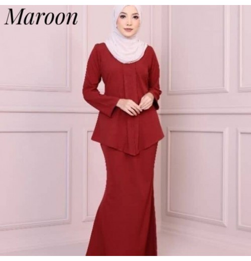 S-L Kaftan Gaun Panjang, Lengan Panjang dan Lengan Tiga Suku