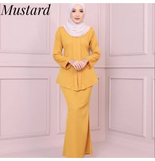 S-L Kaftan Gaun Panjang, Lengan Panjang dan Lengan Tiga Suku