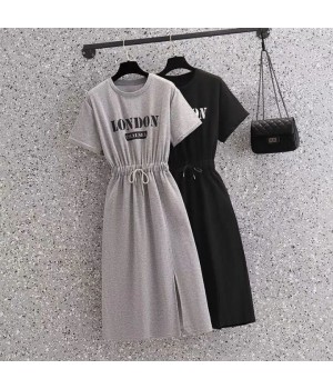 ⭐tobericher⭐ Fashionable Womens Cheongsam Dress with Slit Ideal for Parties and Gatherings 【Ready Stock】