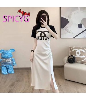 rfhffSTANLEY Coco 2024 Chinese Improved Cheongsam Dress Vintage Style Womens Dress Chinese Style Vintage Embroidery A-Line Skirt Floral Cheongsam Slim Medium-Length Dresses Womens▌trt