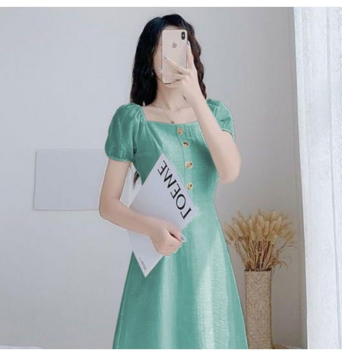 Korean Style White Bow Slip Dress Summer Lace-up Mid Length Dress Small Fresh Dress For Women
