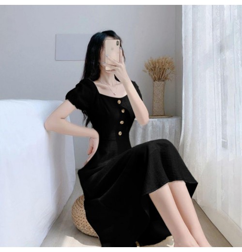 Korean Style White Bow Slip Dress Summer Lace-up Mid Length Dress Small Fresh Dress For Women