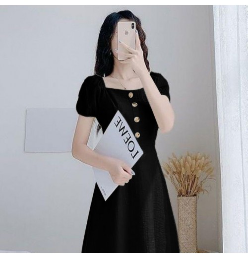 Korean Style White Bow Slip Dress Summer Lace-up Mid Length Dress Small Fresh Dress For Women