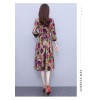ZANZEA Korean Style Womens Casual Loose Denim Shirtdress OL Work Button Down Solid Dresses #10