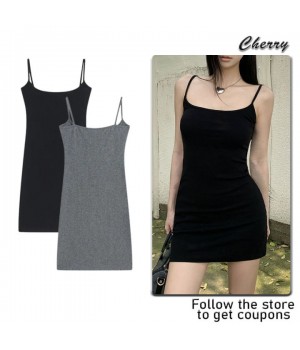Slimming Long Dress for plus Size Women Square Collar Waist Cinching A-Line Skirt Korean Style Summer New Arrival Polyester Fabric