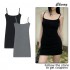 Slimming Long Dress for plus Size Women Square Collar Waist Cinching A-Line Skirt Korean Style Summer New Arrival Polyester Fabric