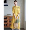 Women's dress, high fashion dress, chiffon dress