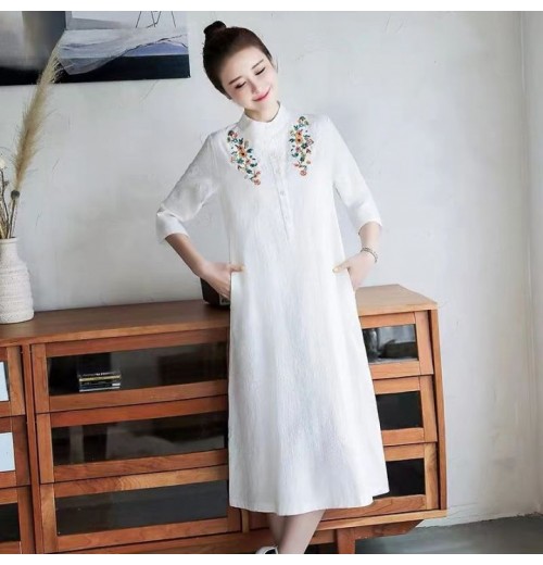 Women's dress, high fashion dress, chiffon dress