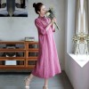 Women's dress, high fashion dress, chiffon dress