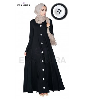 New Long Style Temperament Round Neck Big Swing Ice Silk Chiffon Beach Dress Woman