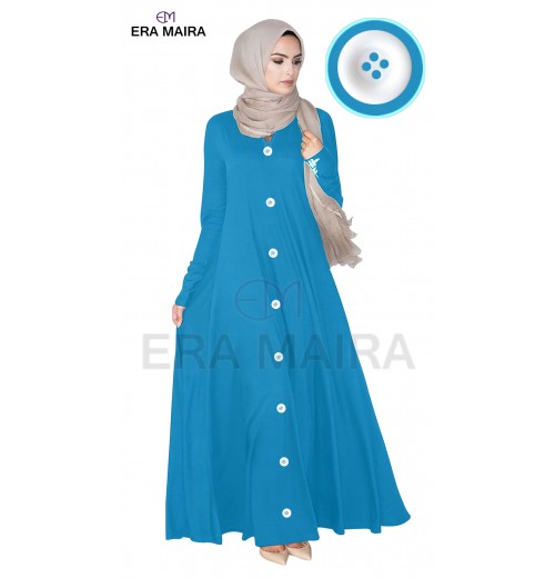 New Long Style Temperament Round Neck Big Swing Ice Silk Chiffon Beach Dress Woman