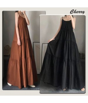 plus Size Midi Dress French Knot Splicing Slimming A-Line Summer New Arrival Casual Style Polyester Fabric Short Sleeve Square Neck