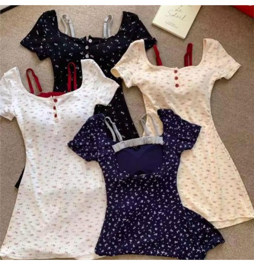 ZANZEA Korean Style Women Office Fake Two Pieces Short Sleeve Dresses Crew Neck Midi Plain Bowknot Party Dress #0908