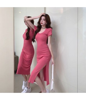 Summer 2025 Women's Korean Style Plaid A-Line Skirt Dress Student Strapless Waist-Cinching Vintage Checkered Gingham Dress