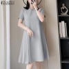Elegant Black French Vintage Dress Women's Summer New Hepburn Style Slimming High Quality Polyester Fiber A-Line Dress