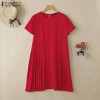 Elegant Black French Vintage Dress Women's Summer New Hepburn Style Slimming High Quality Polyester Fiber A-Line Dress