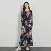 (Stock in KL-123) Women Sleeveless Dress Fit Solid Color Casual Midi Dresses