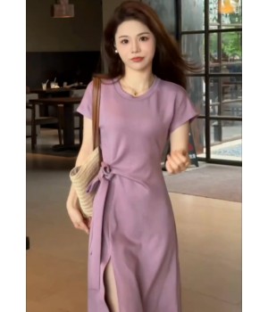 Women’s Hanging Neck Sleeveless Strapless Dress with Thin Straps, Slim Fit Short Skirt for Elegant Casual Wear