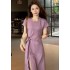 Women’s Hanging Neck Sleeveless Strapless Dress with Thin Straps, Slim Fit Short Skirt for Elegant Casual Wear