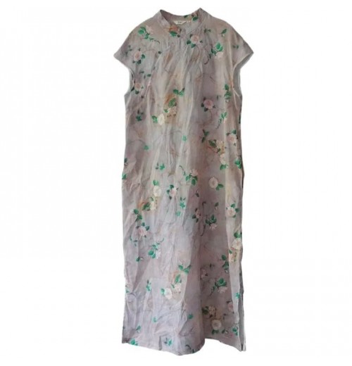 Korean Style Slip Dress For Women Loose Dress Summer Vacation Style Fairy Long Dress
