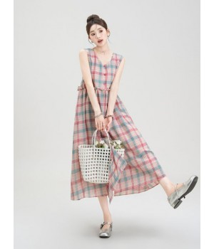 Retro Chinese style cheongsam dress 2026 summer new print slimming fashionable loose casual dress