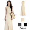 summer women's new loose and slimming pure cotton printed simple casual round neck sleeveless dress