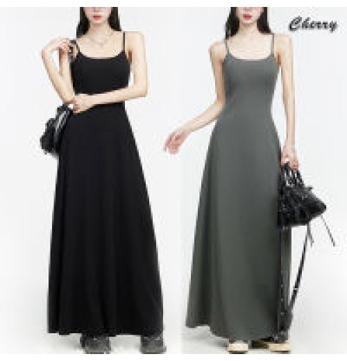 【READY STOCK】 CherryShop⭐Dress Woman Dress Long Dress Korean Dress Women Beach Dress